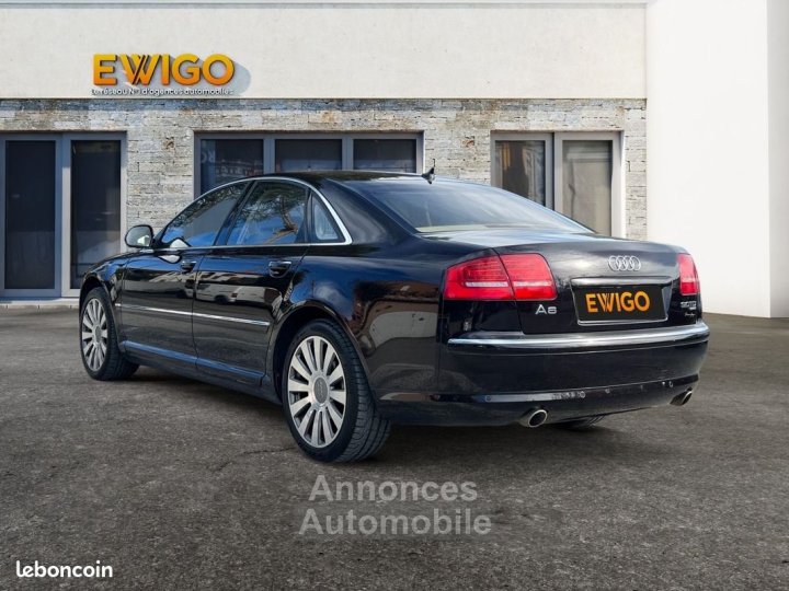 Audi A8 30 tdi v6 233ch pack avus quattro kilométrage d'origine origine france (même main depuis 2010) peinture exclusive modèle 2008 garantie 6 mois - 3