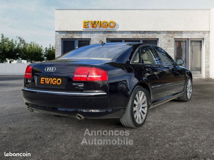 Audi A8 30 tdi v6 233ch pack avus quattro kilométrage d'origine origine france (même main depuis 2010) peinture exclusive modèle 2008 garantie 6 mois - 5