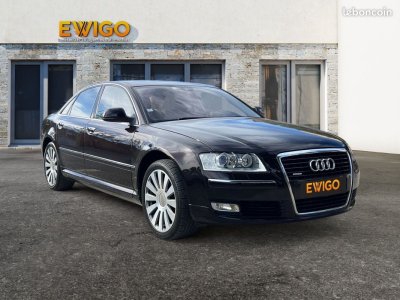 Audi A8 30 tdi v6 233ch pack avus quattro kilométrage d'origine origine france (même main depuis 2010) peinture exclusive modèle 2008 garantie 6 mois - 7