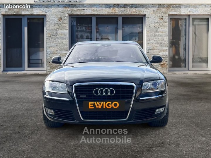 Audi A8 30 tdi v6 233ch pack avus quattro kilométrage d'origine origine france (même main depuis 2010) peinture exclusive modèle 2008 garantie 6 mois - 8
