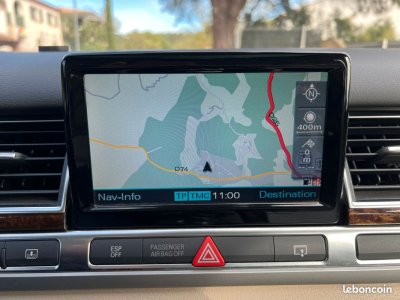 Audi A8 30 tdi v6 233ch pack avus quattro kilométrage d'origine origine france (même main depuis 2010) peinture exclusive modèle 2008 garantie 6 mois - 17