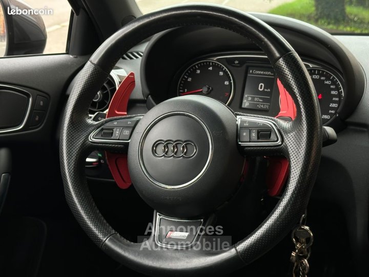 Audi A1 14 tfsi 185 s-line s-tronic bva toit ouvrant-garantie 6 mois - 15