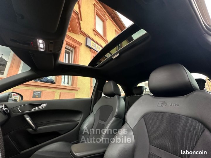 Audi A1 14 tfsi 185 s-line s-tronic bva toit ouvrant-garantie 6 mois - 21