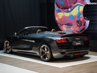 Audi R8 Spyder V10 52L 525CH | Cuir Exclusive Sièges Baquets Carbone Caméra de Recul À partir 1 200-Mois - 3