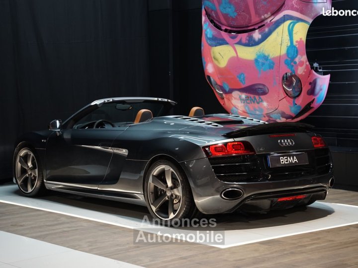 Audi R8 Spyder V10 52L 525CH | Cuir Exclusive Sièges Baquets Carbone Caméra de Recul À partir 1 200-Mois - 3