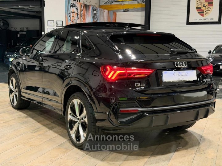 Audi Q3 Sportback 45 TFSIe 245 cv S-Line S-Tronic TFSI / Attelage / Toit ouvrant / Hifi SONOS / TVA - 7