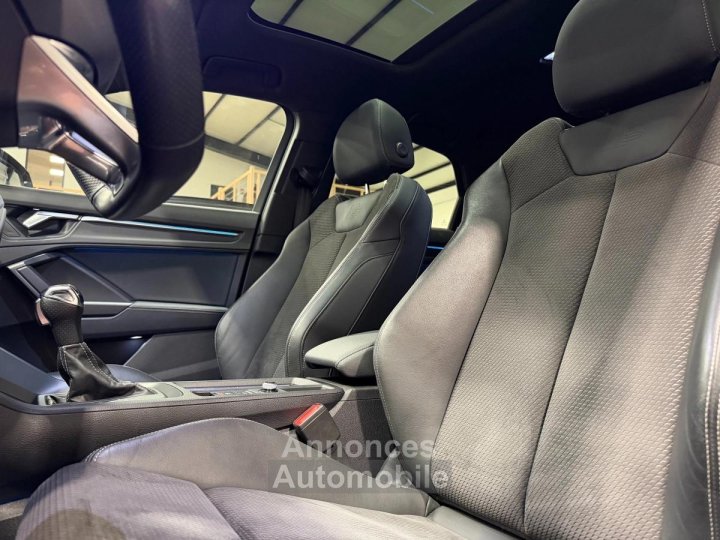 Audi Q3 Sportback 45 TFSIe 245 cv S-Line S-Tronic TFSI / Attelage / Toit ouvrant / Hifi SONOS / TVA - 10