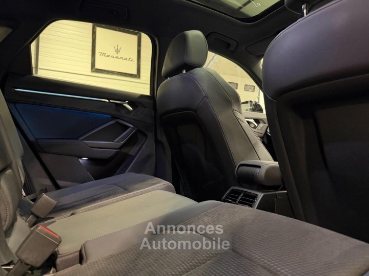 Audi Q3 Sportback 45 TFSIe 245 cv S-Line S-Tronic TFSI / Attelage / Toit ouvrant / Hifi SONOS / TVA - 11