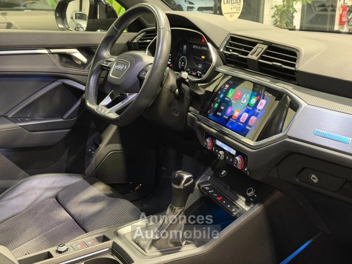 Audi Q3 Sportback 45 TFSIe 245 cv S-Line S-Tronic TFSI / Attelage / Toit ouvrant / Hifi SONOS / TVA - 14