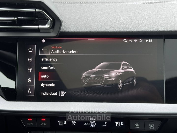 Audi A3 Sportback TFSI e Hybride rechargeable 204 S tronic 6 S line - 13