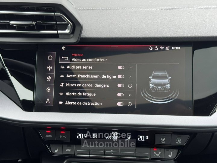 Audi A3 Sportback TFSI e Hybride rechargeable 204 S tronic 6 S line - 18