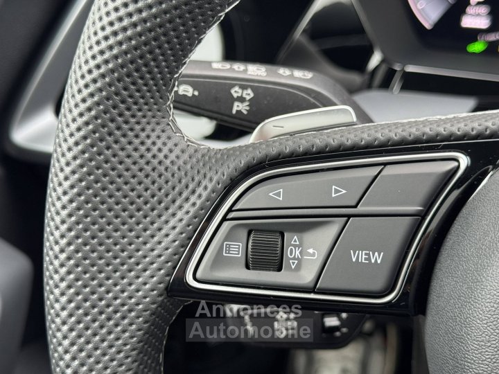 Audi A3 Sportback TFSI e Hybride rechargeable 204 S tronic 6 S line - 37