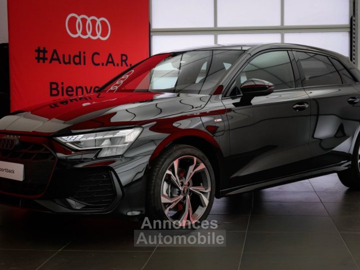 Audi A3 Sportback TFSI e Hybride rechargeable 204 S tronic 6 S line - 1