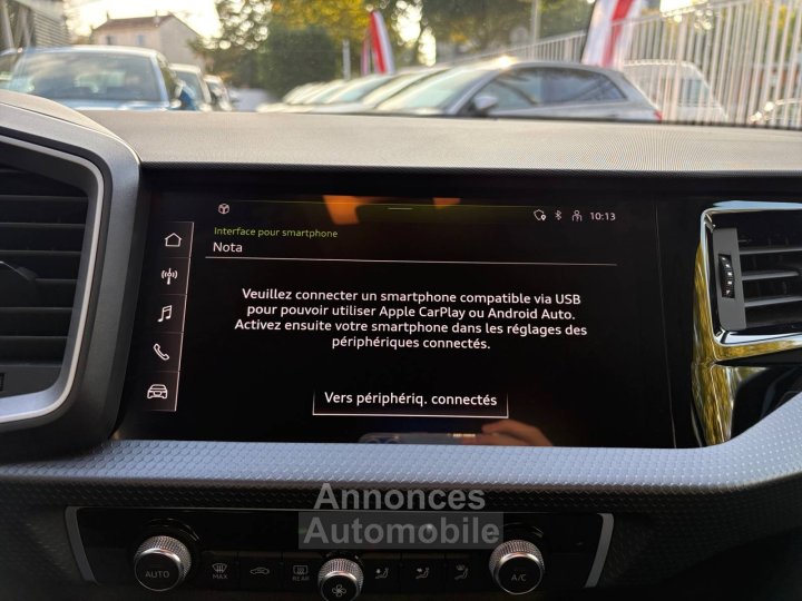 Audi A1 Sportback 25 TFSI 95 ch BVM5 Advanced - 18