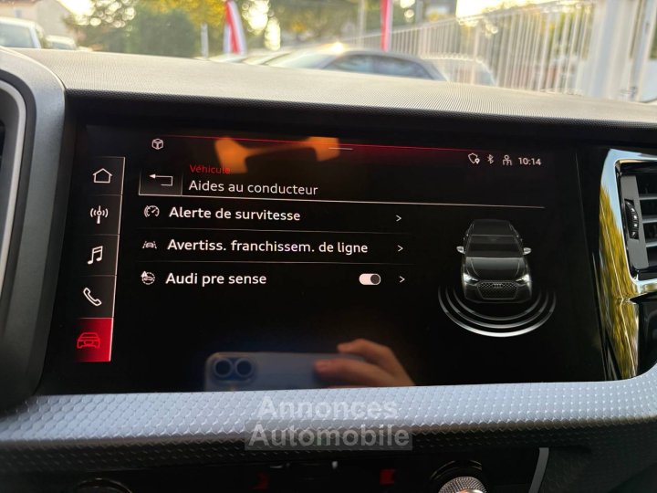 Audi A1 Sportback 25 TFSI 95 ch BVM5 Advanced - 19