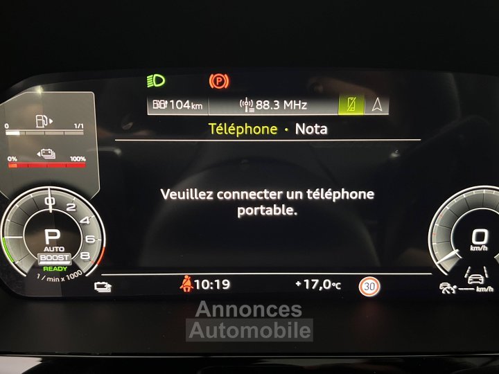 Audi A3 Sportback TFSI e Hybride rechargeable 204 S tronic 6 S line - 43