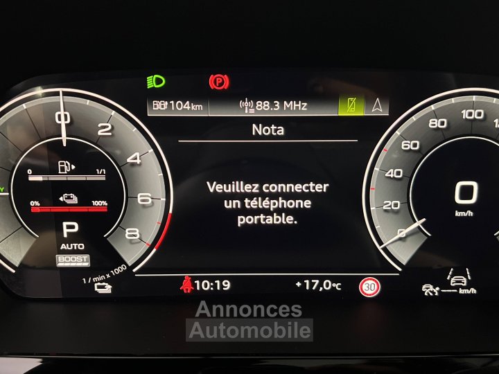 Audi A3 Sportback TFSI e Hybride rechargeable 204 S tronic 6 S line - 44