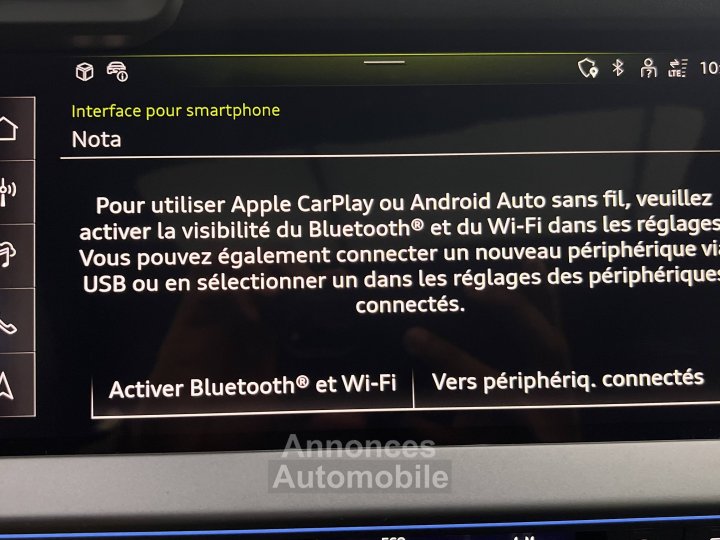 Audi A3 Sportback TFSI e Hybride rechargeable 204 S tronic 6 S line - 55