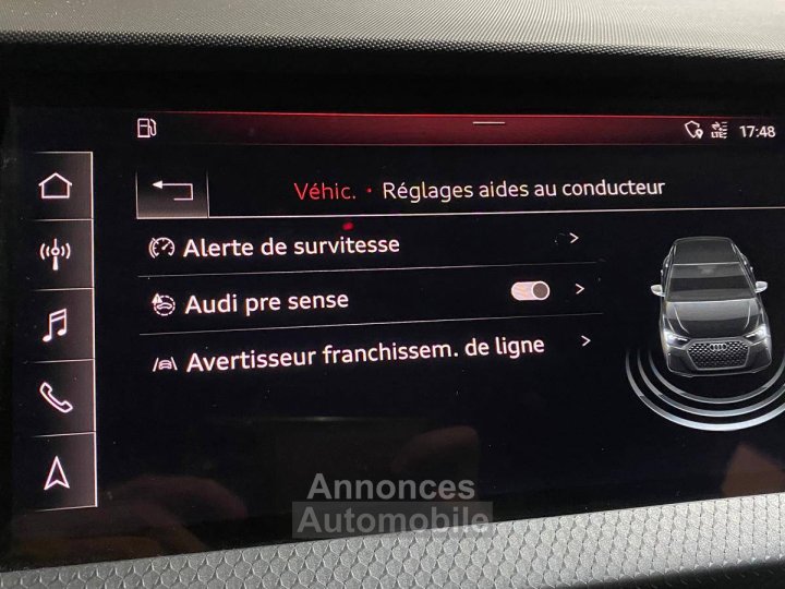 Audi A1 Sportback 35 TFSI 150 ch S tronic 7 Design Luxe - 23