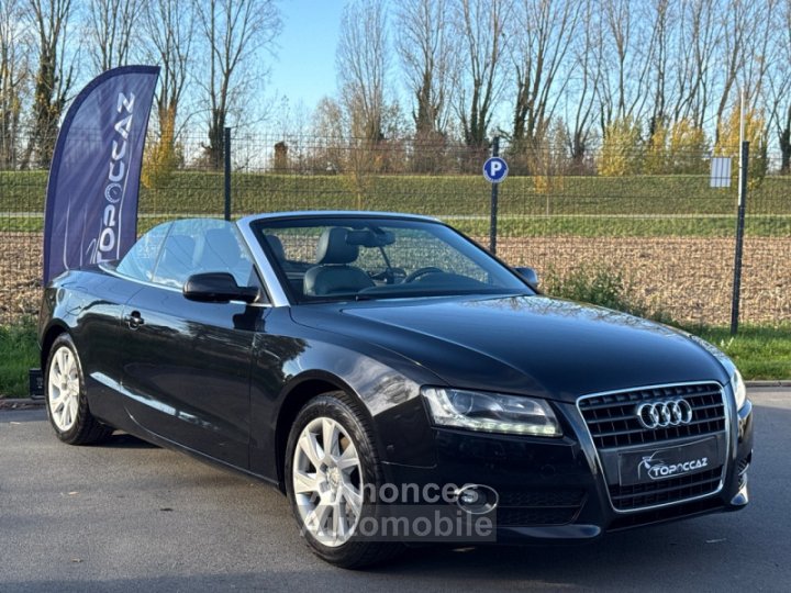 Audi A5 CABRIOLET 18 TFSI 160CH AMBITION LUXE * 138000KM * CUIR * LED * GARANTIE - 4
