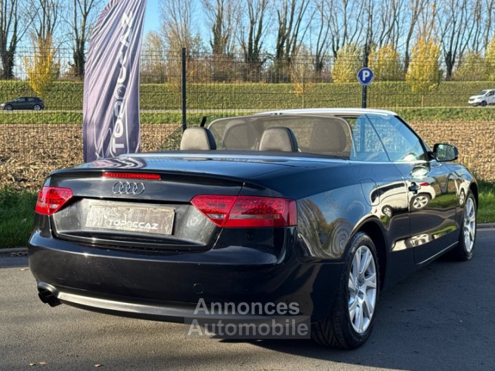 Audi A5 CABRIOLET 18 TFSI 160CH AMBITION LUXE * 138000KM * CUIR * LED * GARANTIE - 5