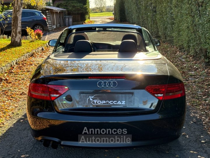 Audi A5 CABRIOLET 18 TFSI 160CH AMBITION LUXE * 138000KM * CUIR * LED * GARANTIE - 10
