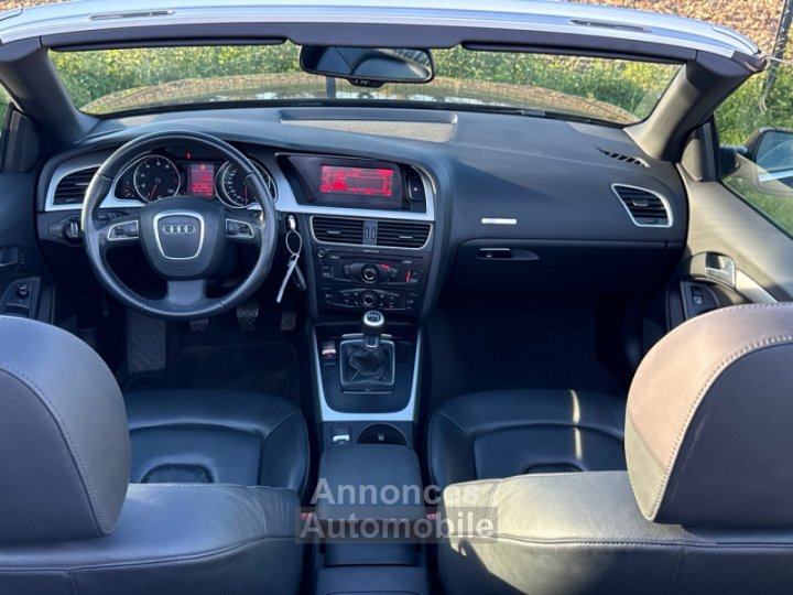 Audi A5 CABRIOLET 18 TFSI 160CH AMBITION LUXE * 138000KM * CUIR * LED * GARANTIE - 12