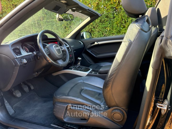 Audi A5 CABRIOLET 18 TFSI 160CH AMBITION LUXE * 138000KM * CUIR * LED * GARANTIE - 13