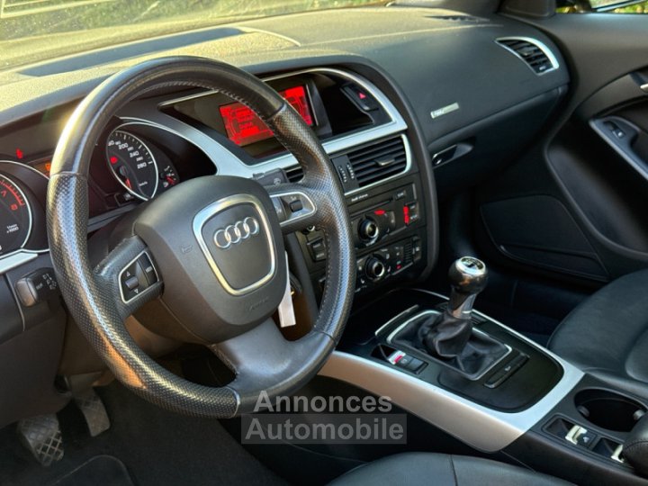 Audi A5 CABRIOLET 18 TFSI 160CH AMBITION LUXE * 138000KM * CUIR * LED * GARANTIE - 14