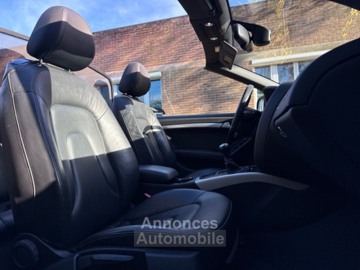 Audi A5 CABRIOLET 18 TFSI 160CH AMBITION LUXE * 138000KM * CUIR * LED * GARANTIE - 16