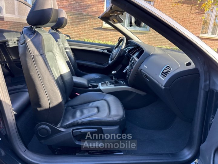 Audi A5 CABRIOLET 18 TFSI 160CH AMBITION LUXE * 138000KM * CUIR * LED * GARANTIE - 17