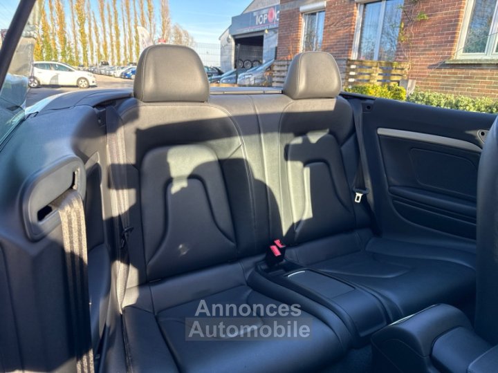 Audi A5 CABRIOLET 18 TFSI 160CH AMBITION LUXE * 138000KM * CUIR * LED * GARANTIE - 18