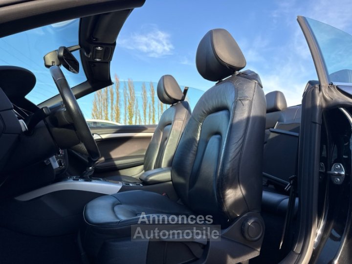 Audi A5 CABRIOLET 18 TFSI 160CH AMBITION LUXE * 138000KM * CUIR * LED * GARANTIE - 20