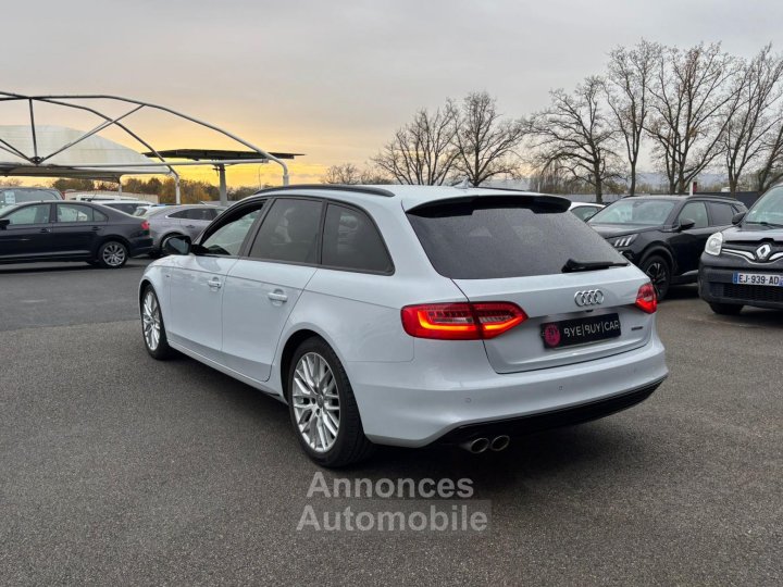 Audi A4 Avant Quattro 20 TDI 190 CH BVA S-tronic S line GARANTIE DE 12 MOIS - 5