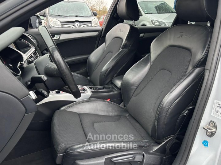Audi A4 Avant Quattro 20 TDI 190 CH BVA S-tronic S line GARANTIE DE 12 MOIS - 8