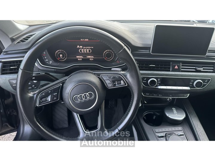 Audi A5 Sportback Quattro 30 V6 TDI - 218 - BV S-tronic 2016 Avus - 10
