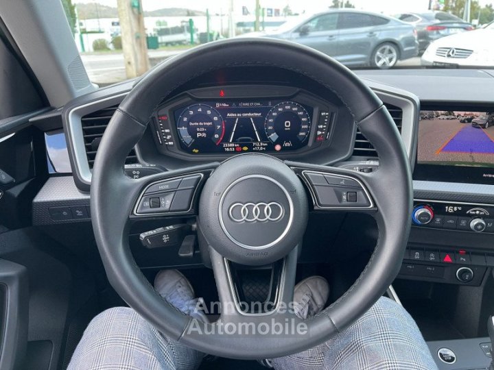 Audi A1 Sportback 25 TFSI 95CH ADVANCED S TRONIC 7 - 12