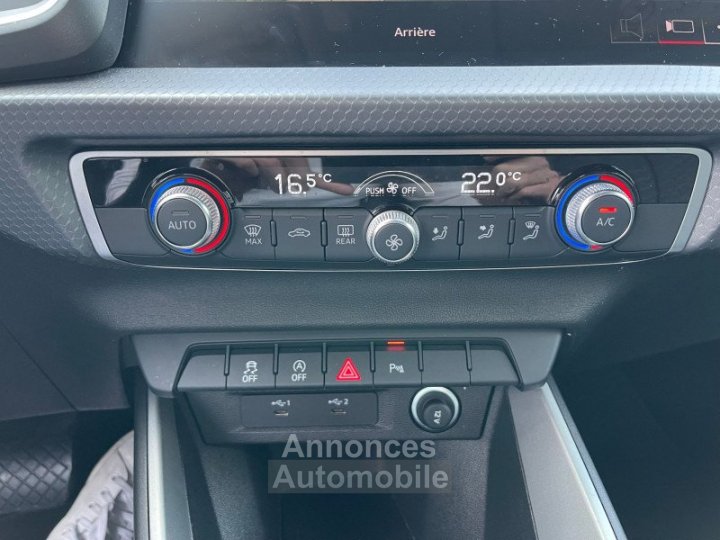 Audi A1 Sportback 25 TFSI 95CH ADVANCED S TRONIC 7 - 14