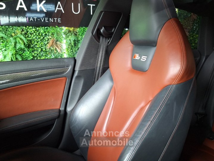 Audi S5 Sportback V6 30 TFSI 333cv Quattro S Tronic ~ Toit ouvrant pano ~ Finition ~ R&eacute;gulateur de vitesse ~ Aide stationnement - 18