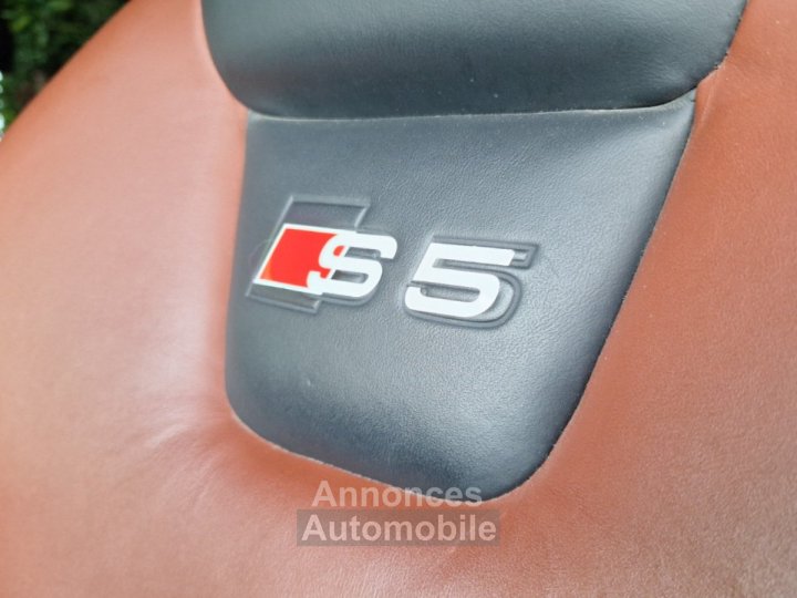 Audi S5 Sportback V6 30 TFSI 333cv Quattro S Tronic ~ Toit ouvrant pano ~ Finition ~ R&eacute;gulateur de vitesse ~ Aide stationnement - 28