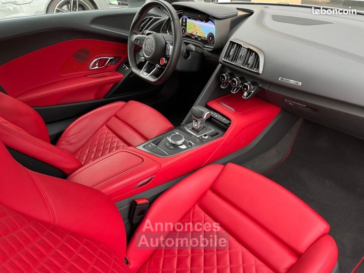 Audi R8 Phase 2 52 V10 PLUS Quattro 610ch Stronic 7 - 9