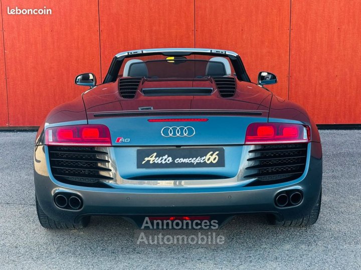 Audi R8 Spyder Phase 2 42 V8 430 ch Rtronic Quattro - 3