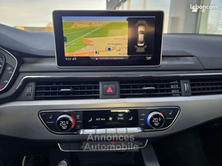 Audi A4 14 tfsi 150ch virtual-bo-tete haute-sieges chauffant - 16