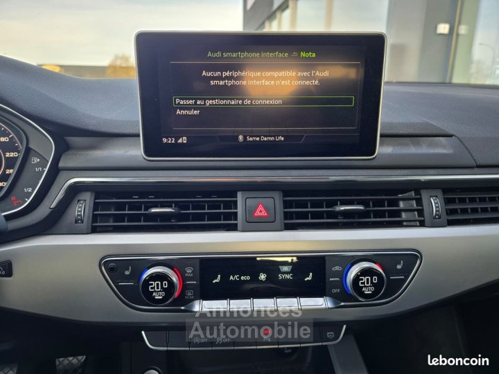 Audi A4 14 tfsi 150ch virtual-bo-tete haute-sieges chauffant - 20