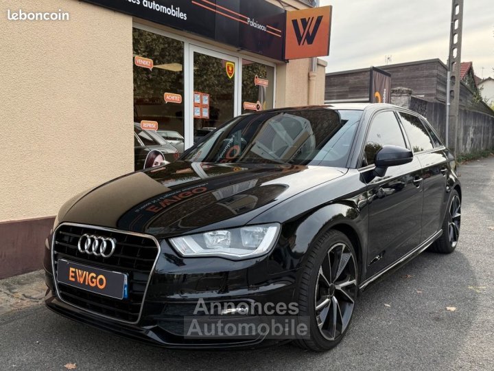 Audi A3 Sportback 14 tfsi 125 s-line sieges cuir toit ouvrant garantie 6 mois compatible e85 - 1