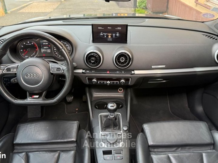 Audi A3 Sportback 14 tfsi 125 s-line sieges cuir toit ouvrant garantie 6 mois compatible e85 - 3