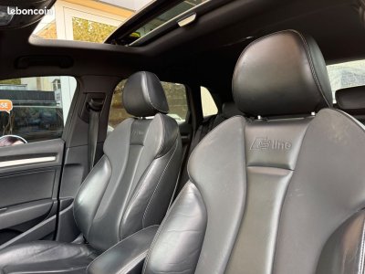 Audi A3 Sportback 14 tfsi 125 s-line sieges cuir toit ouvrant garantie 6 mois compatible e85 - 11