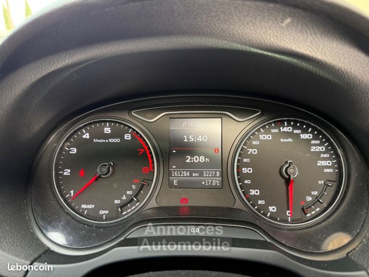 Audi A3 Sportback 14 tfsi 125 s-line sieges cuir toit ouvrant garantie 6 mois compatible e85 - 14