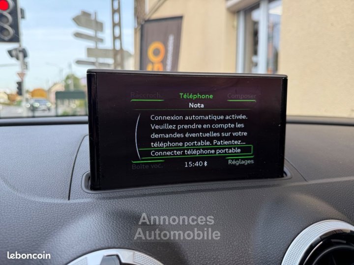 Audi A3 Sportback 14 tfsi 125 s-line sieges cuir toit ouvrant garantie 6 mois compatible e85 - 27