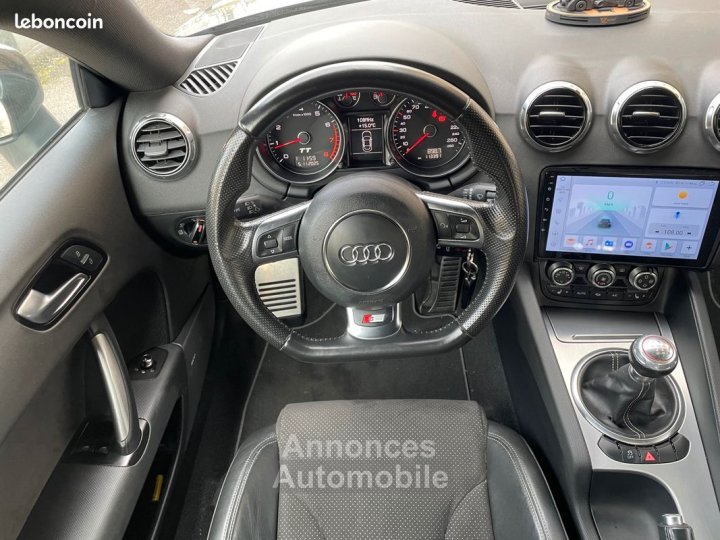Audi TT coupe 20 tfsi 210ch s-line sieges cuir alcantara chauffants apple carplay audio bose - 4